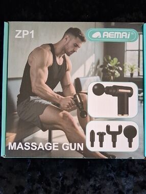 REMAI ZP1 Massage Gun Black Massage Gun - Percussion Muscle Therapy